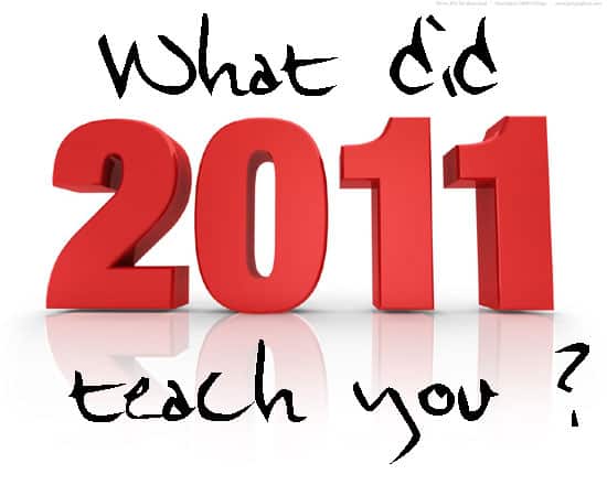 What-did-2011-teach-you
