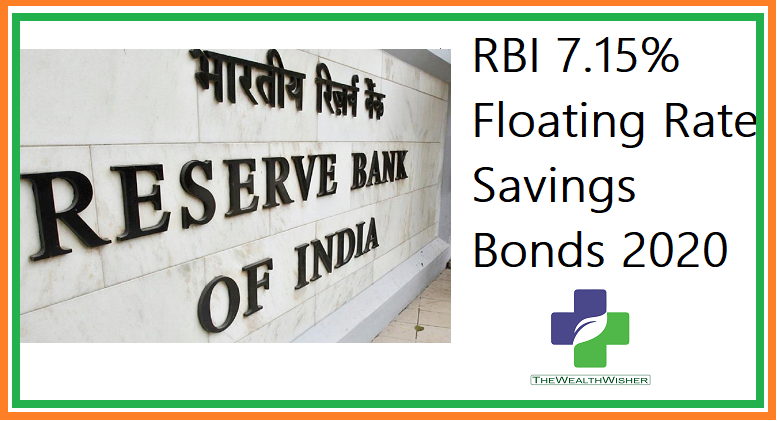RBI 7.15% Floating Rate Savings Bonds 2020